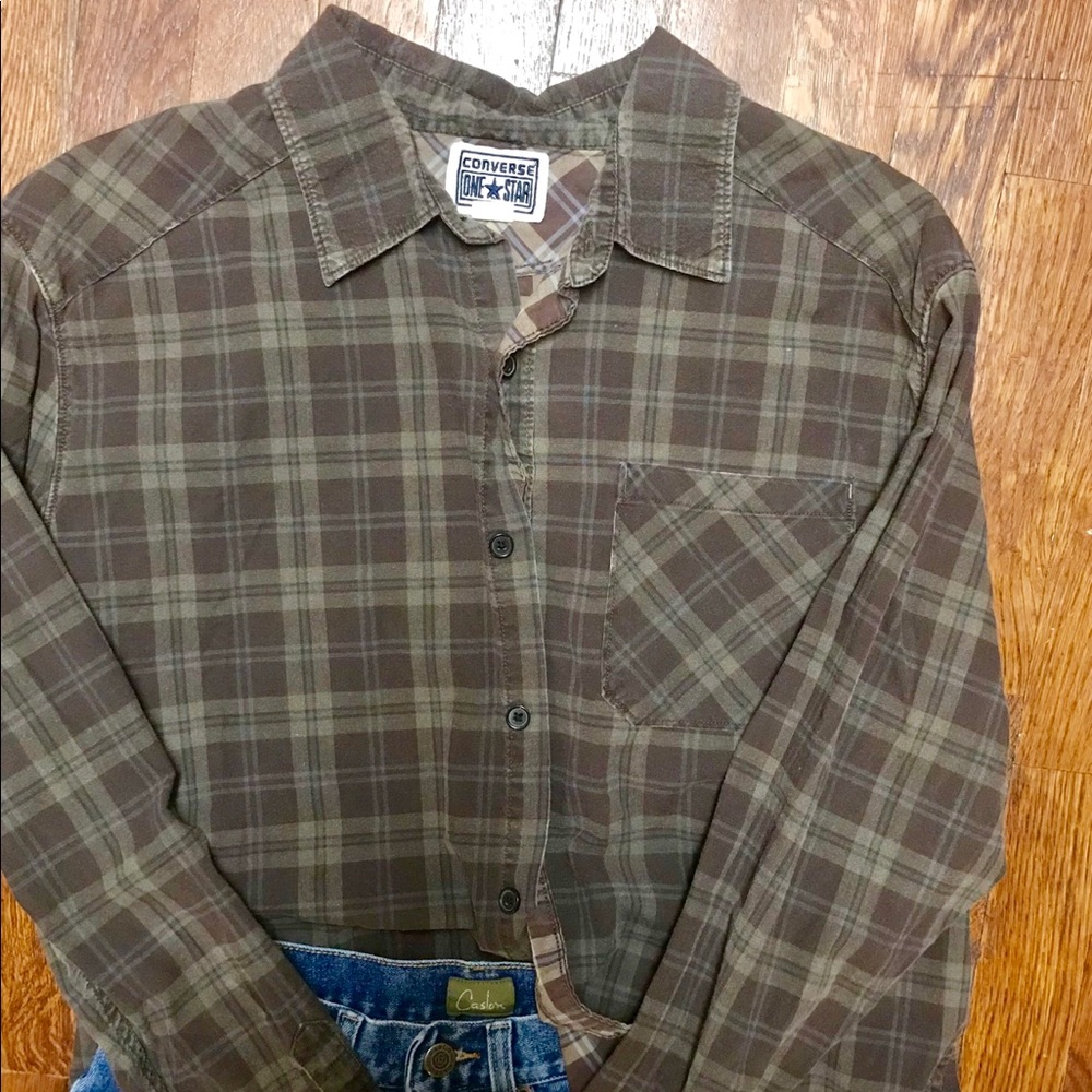 Converse all-star button down